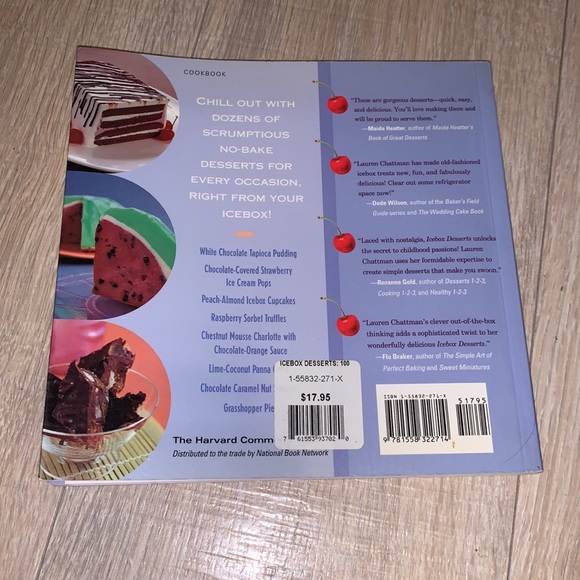Icebox Desserts by Lauren Chattman 100 cool recipes cookbook - Picture 2 of 3